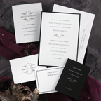 Carlson Craft wedding invitations